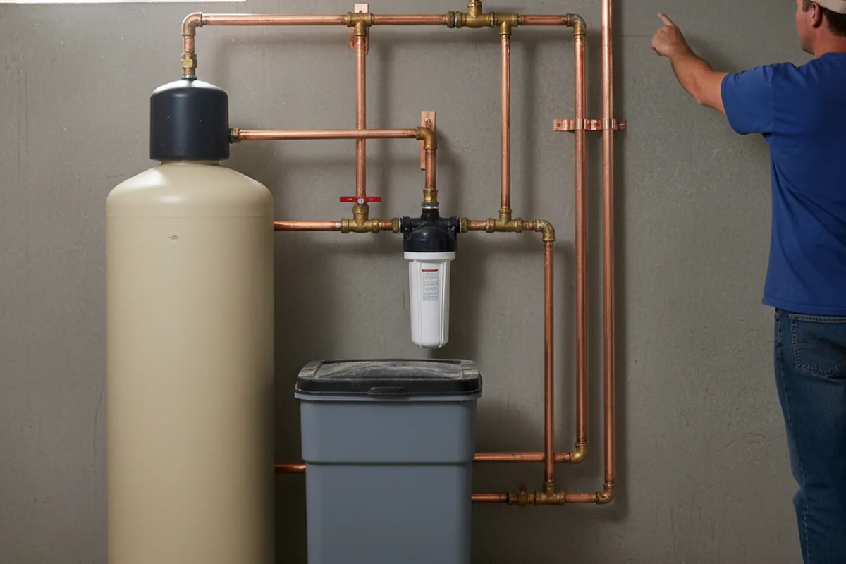 Whole-house water treatment system installed in Plymouth